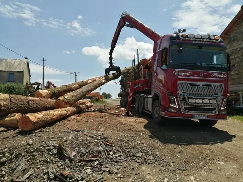 charpente près de Châtel-Guyon